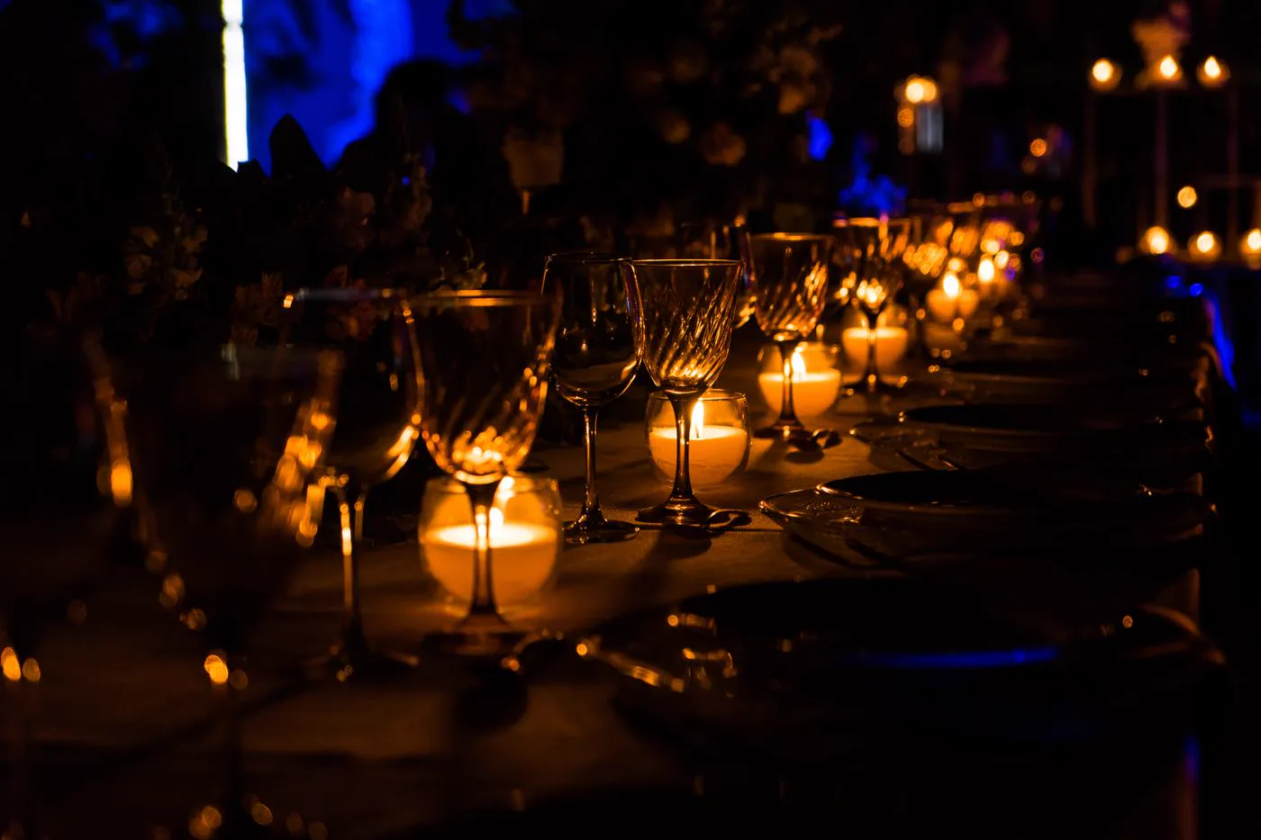 Dinner, Kerzenlicht